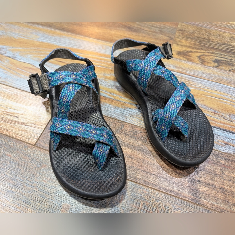 Chaco Z/2 Classic Unaweep Womens Sz 7 Sandals Blue